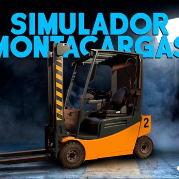 Simulador de Montacargas con sistema de movimiento y realidad virtual